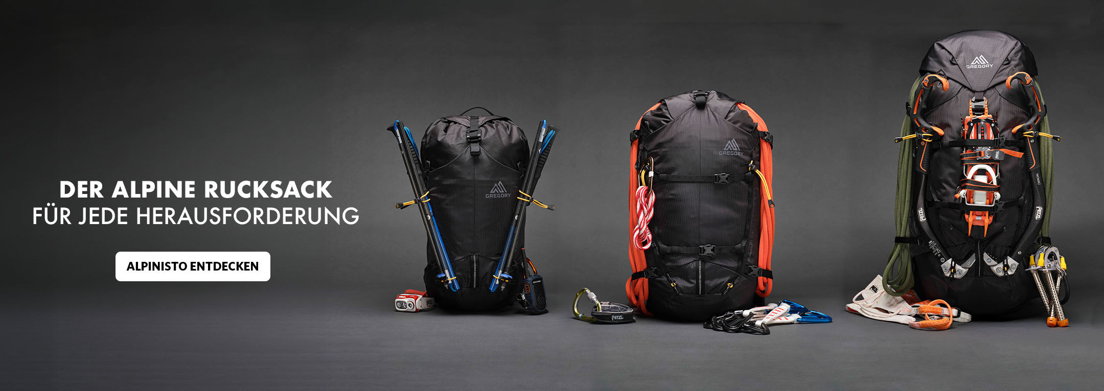 Der alpine Rucksack f&uuml;r jede Herausforderung